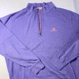 Men's Peter Millar The Phoenecian Scottsdale Quarter-Zip Pullover Knit size M